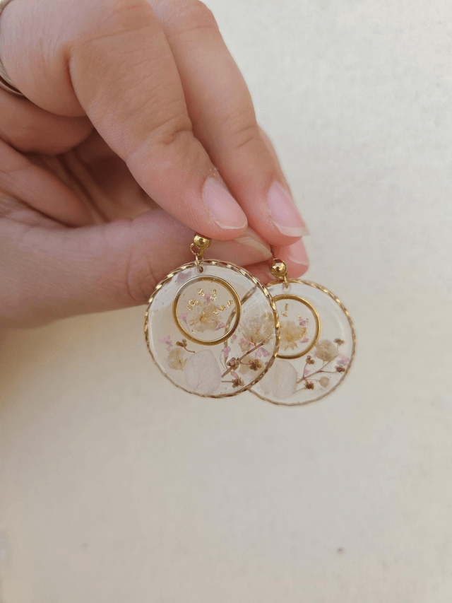 Boucles d'oreilles "Eclosia"