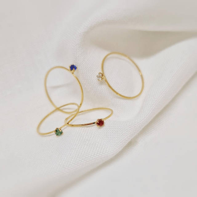 Bague "Sloane" 🔴