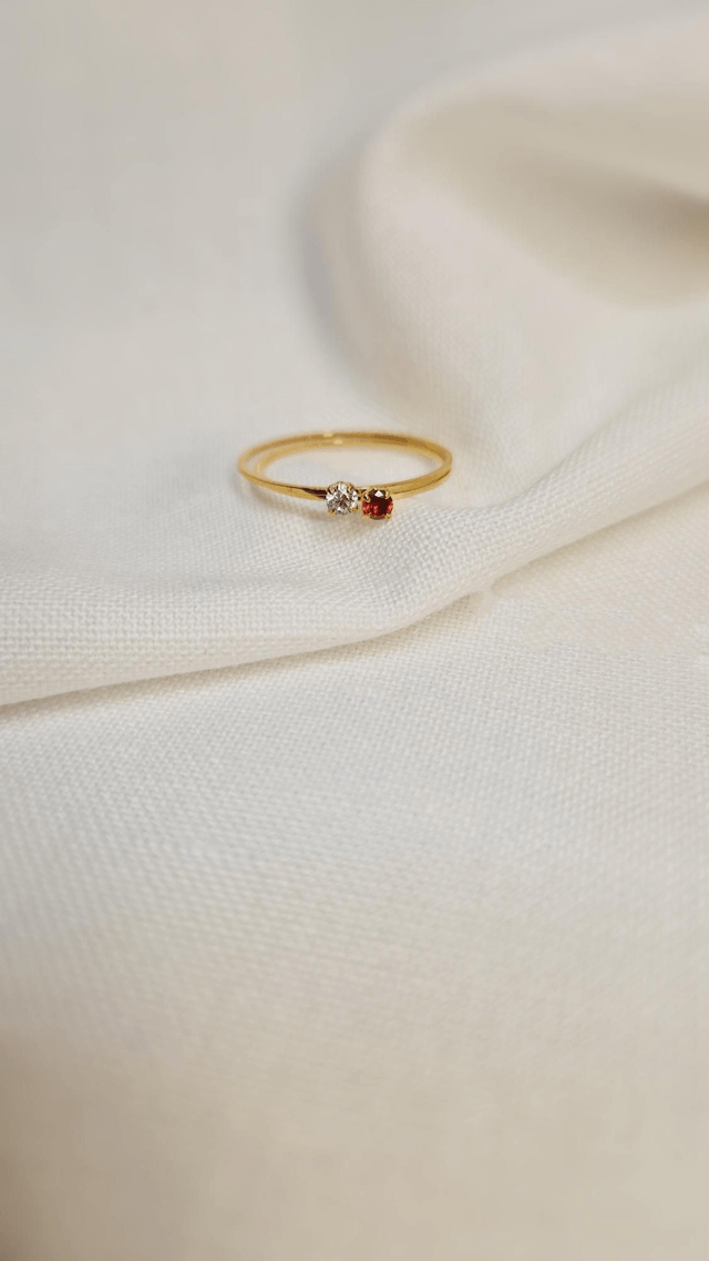 Bague "Sloane" 🔴