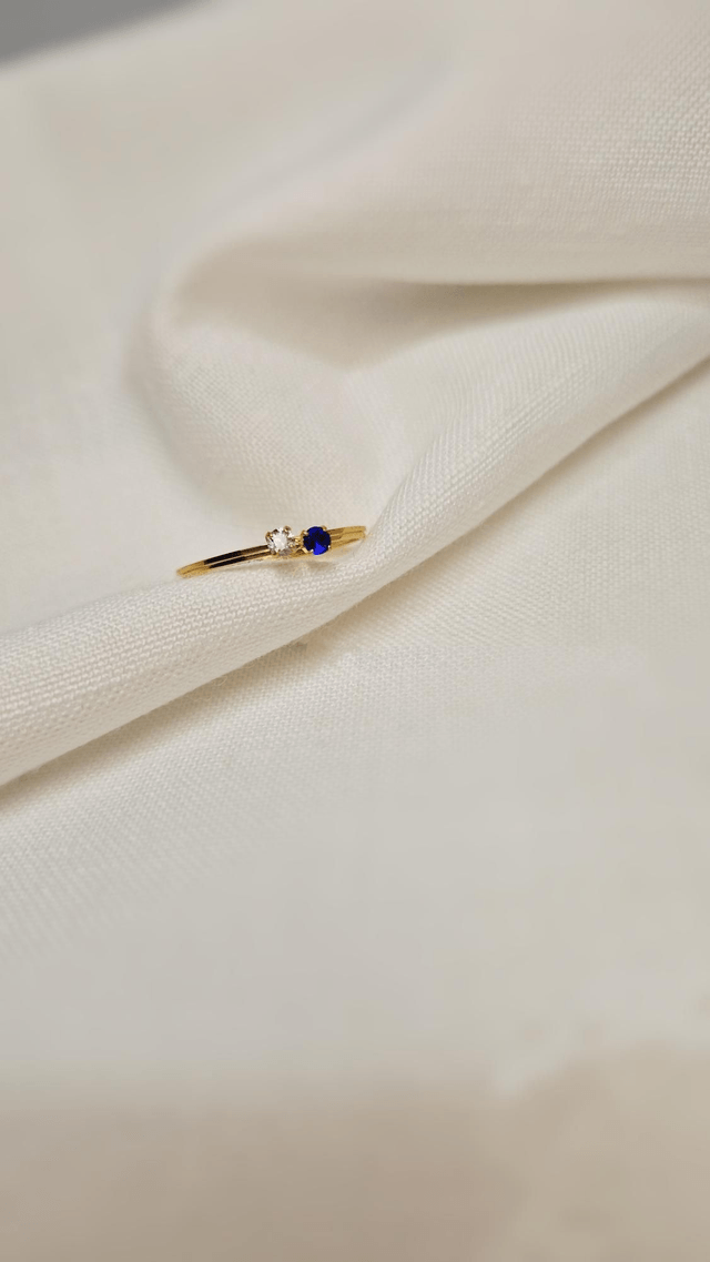 Bague "Sloane" 🔵