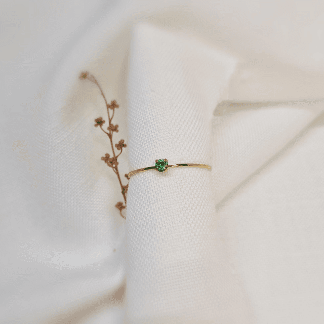 Bague &quot;Sloane&quot; 🟢