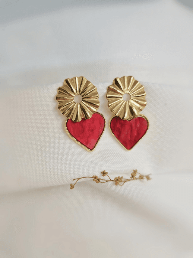 Boucles d&#039;oreilles  &quot;Valentine&quot;